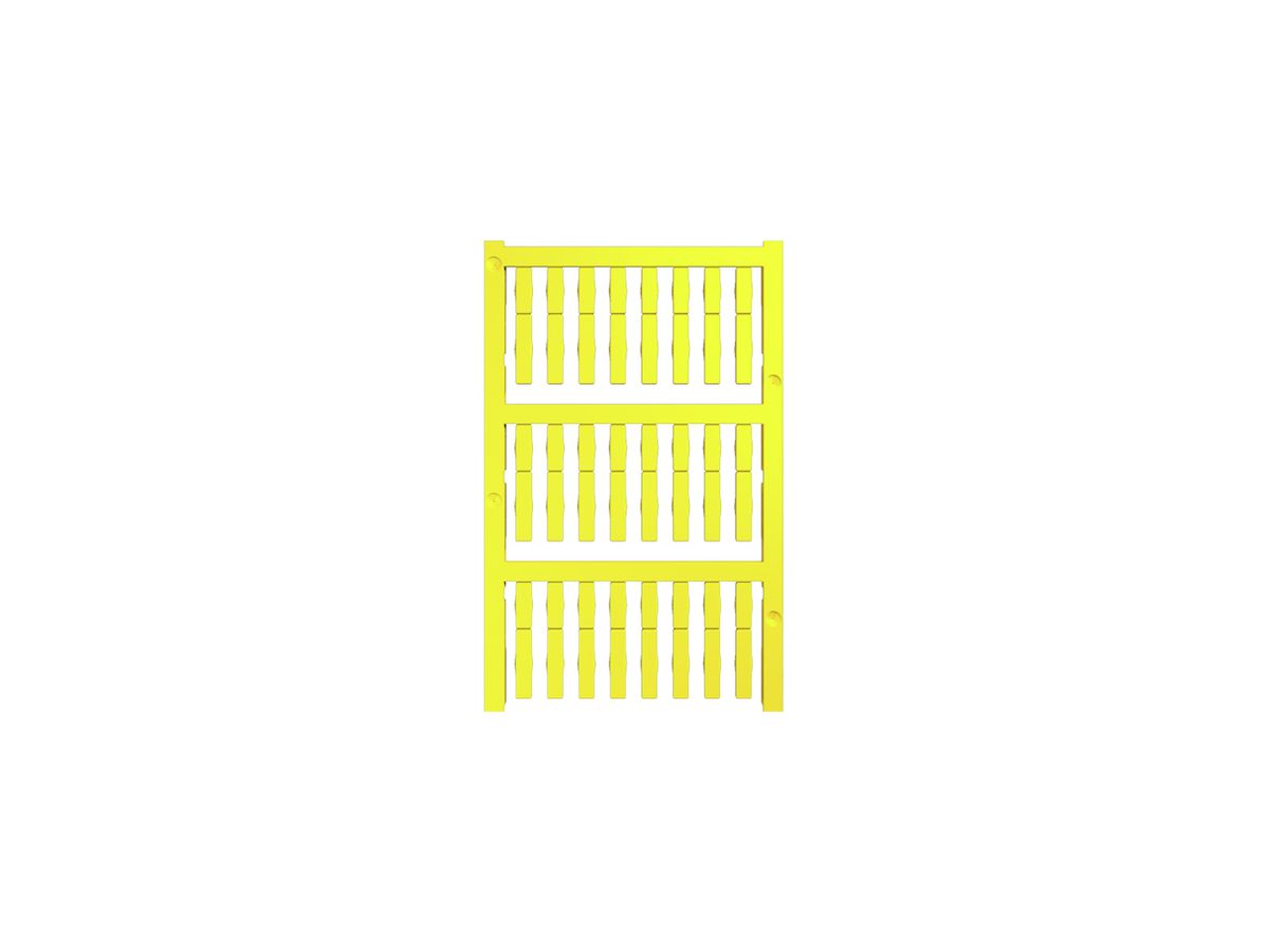 Einsteckschild Weidmüller TM MultiCard 30×4mm PA66 gelb