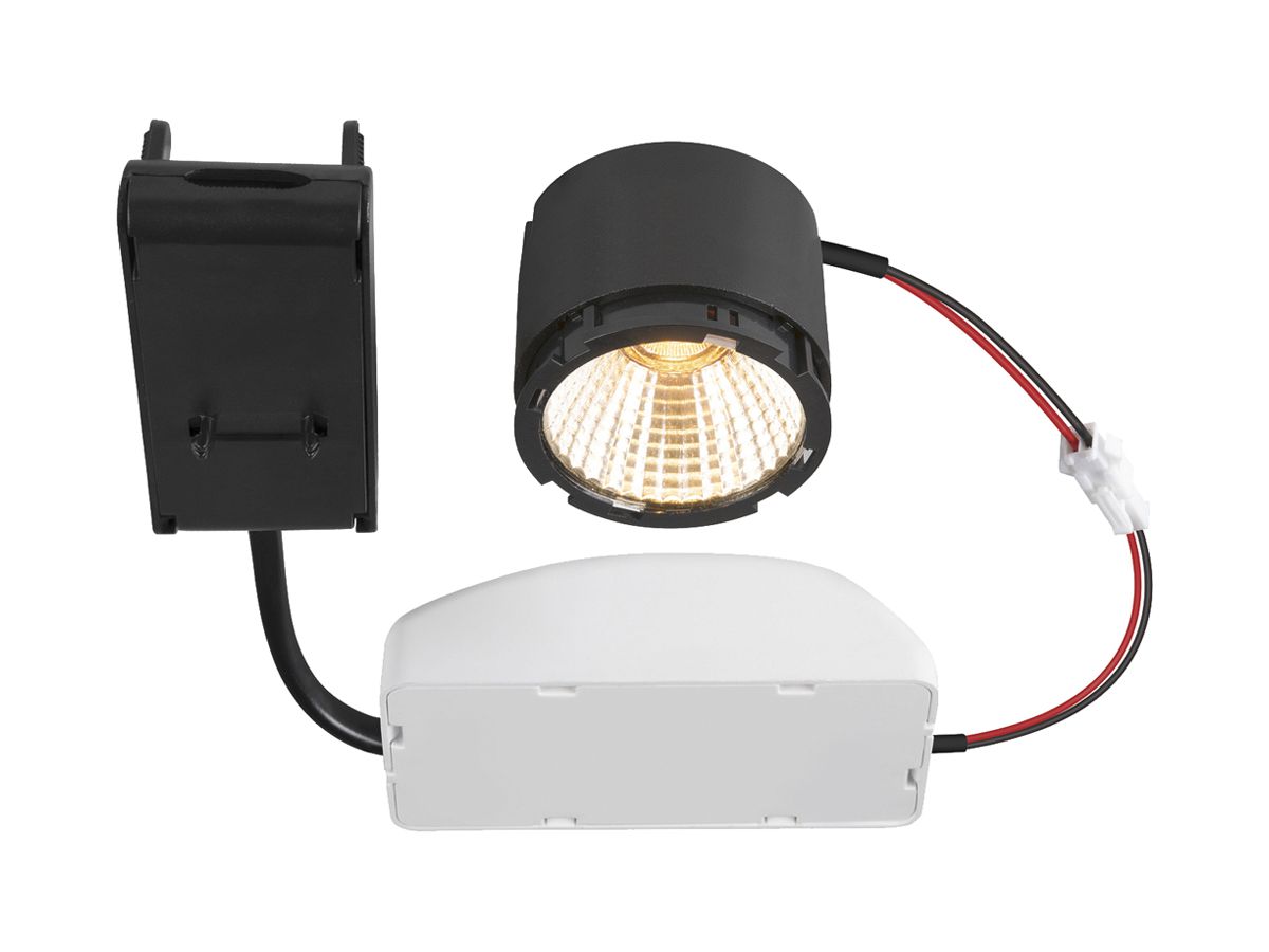 Leuchtteil SLV NEW TRIA 11W 700lm 918…930 38° DIM Ø50 schwarz