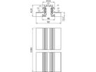 EB-Stromschiene Sylvania Lytespan 220…240V 3-Phasen DALI Al 1m schwarz