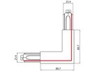 L-Einspeiser Sylvania OneTrack 3-Phasen DALI schwarz aussen