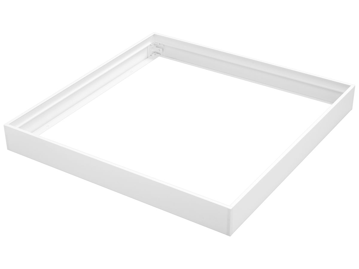 Anbaurahmen Sylvania Aluminium 600×600×70mm weiss