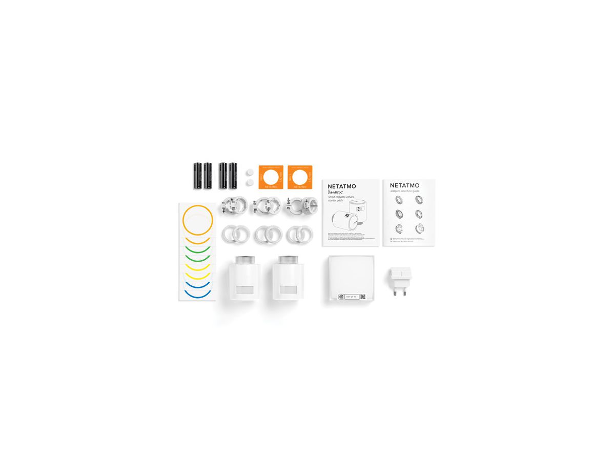 Netatmo Heizkörperthermostat - Set Starterpaket NVP-PRO