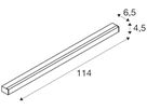 LED-Decken-/Wandleuchte SLV SIGHT 115 Switch 38W 3100lm 3000K 1200mm weiss