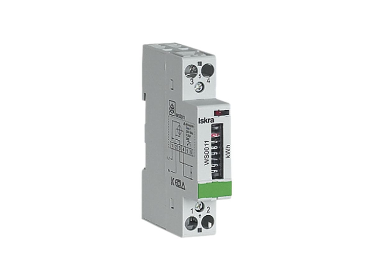 REG-Energiezähler ISKRA WS0011 230V 32A mit Impuls