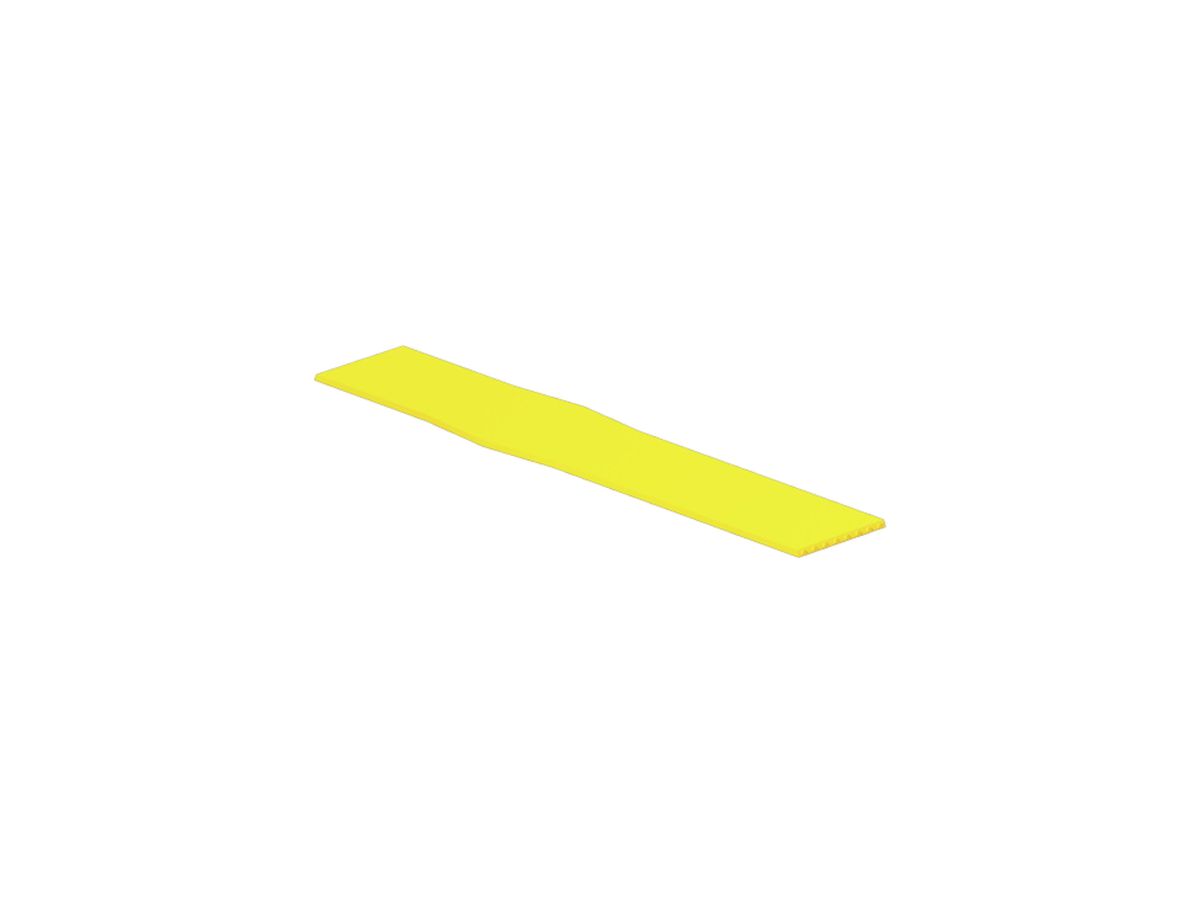 Einsteckschild Weidmüller TM MultiMark 23×4mm Polyester gelb