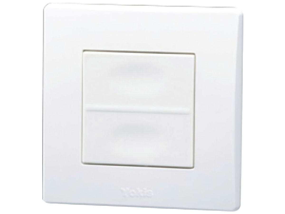 AP-Funktaster URMET TLM2-U Zigbee Bus Wandsender komplett 2-Kan weiss