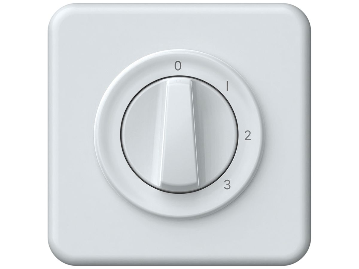 UP-Drehschalter origin Mehrfachumschalter 5/1L 16A 250V 0-1-2-3 92×92mm weiss