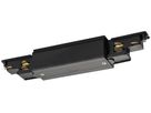 Längsverbinder/Einspeiser SLV für AP-Stromschiene S-TRACK DALI 3-phasig schwarz