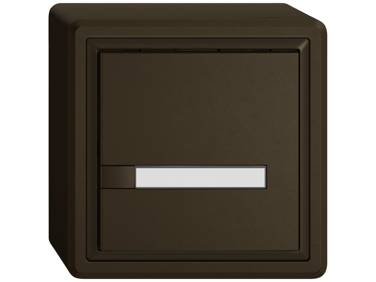 AP-Universaltaster EDIZIO.liv UNI SNAPFIX® o.LED 1× 1-Tbed.Pap.br