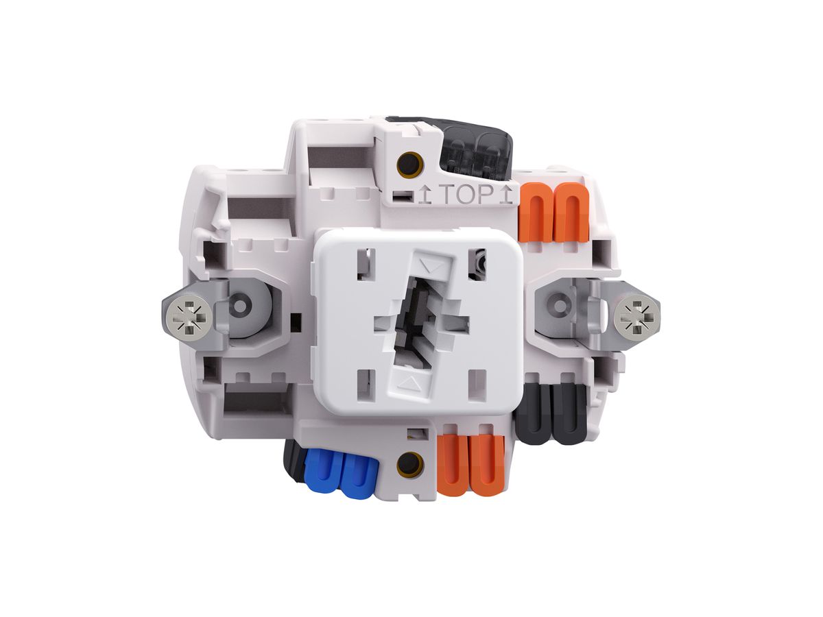 Einsatz Leuchtdrucktaster FH A-R/1P LED weiss beleuchtet