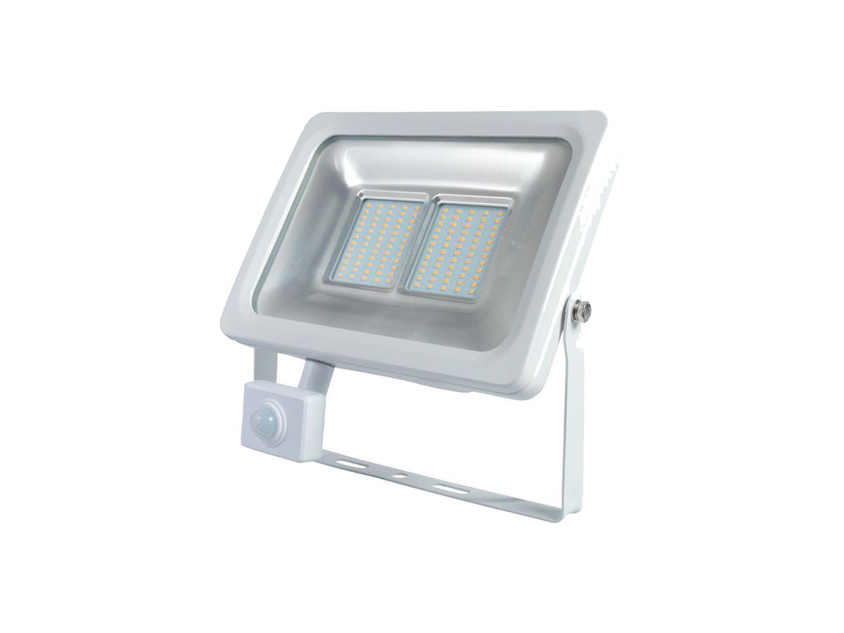 LED-Strahler DOTLUX FLOORslim-sensor 50W 3000K mit Bewegungsmelder PIR