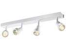 Decken-/Wandleuchte SLV PURI QUAD CW GU10 4×50W 560×56×86mm weiss