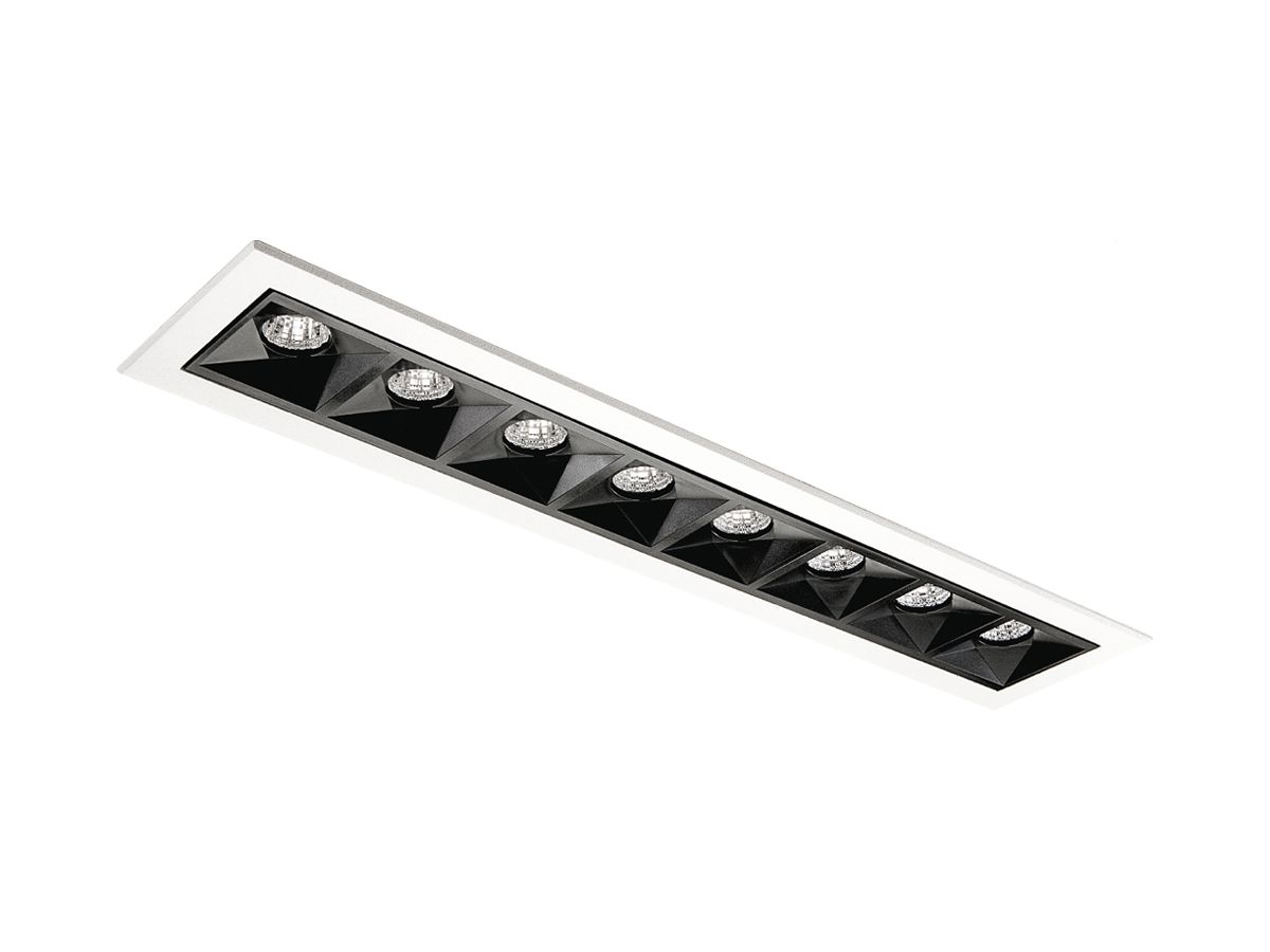 EB-LED-Deckenleuchte SG Inspire 17W 970lm 920…940 DALI 303×62mm weiss