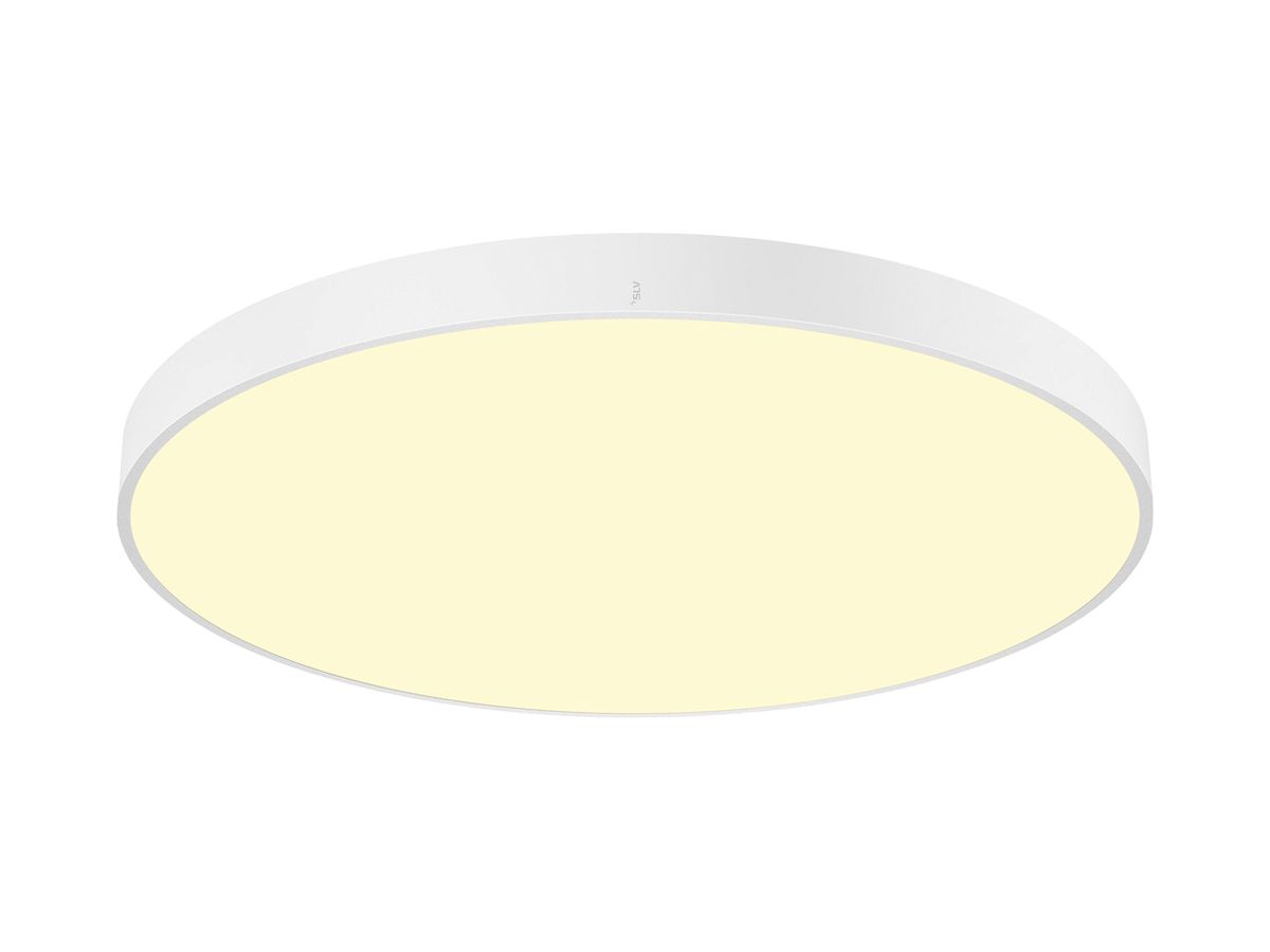 LED-Deckenleuchte SLV MEDO 90 79W 9350lm 927/930/940 IP50 DIM Ø900mm weiss