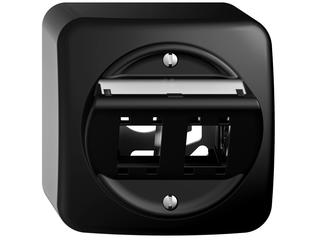 AP-Montageset STANDARDdue SNAPFIX® für freenet Kat.5e/6 Trägerplatte 2× sz