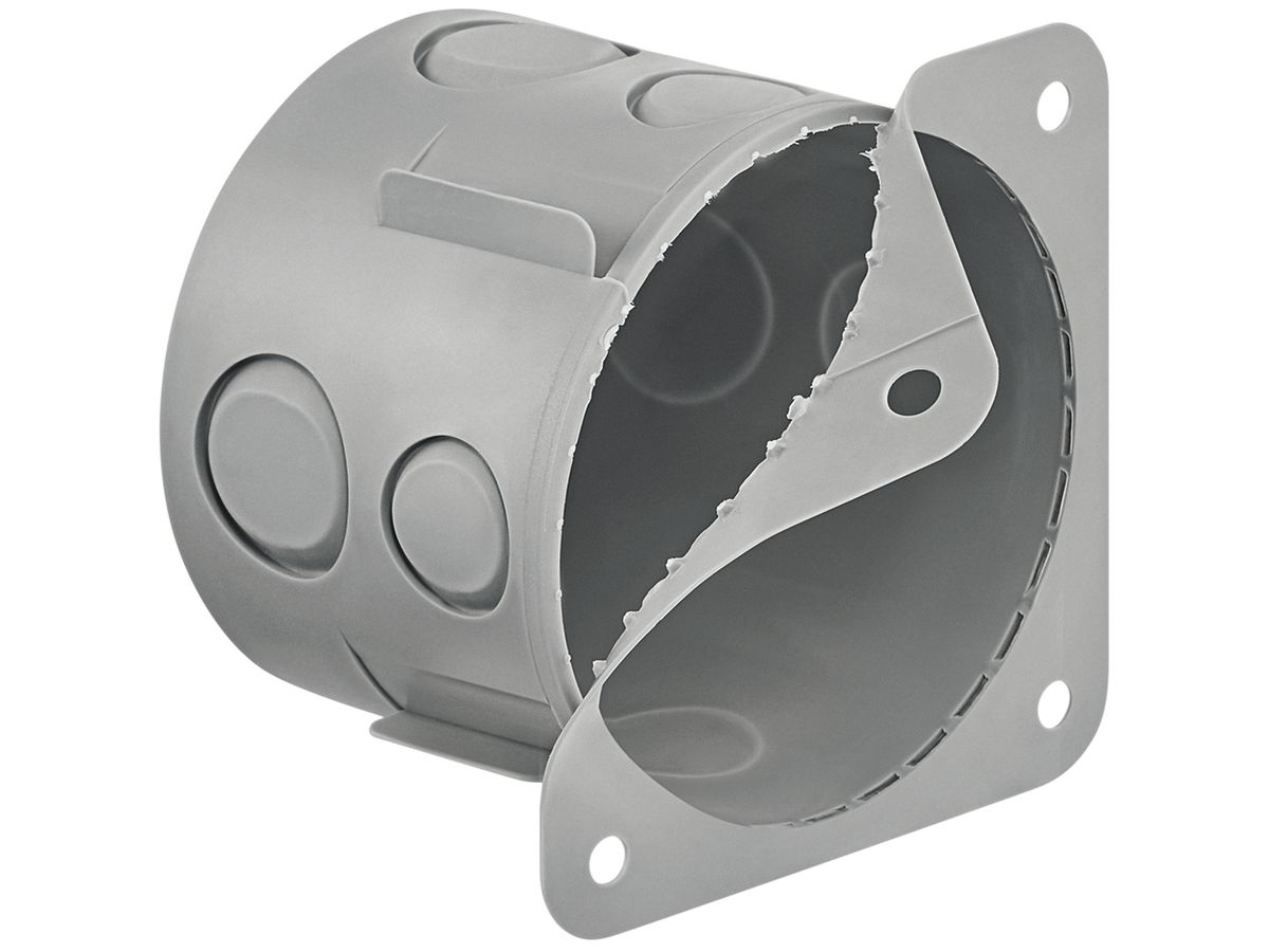 Hohlwanddose HSB Basic Perfo 64×64×50mm m.Flansch GDP 850°C halogenfrei