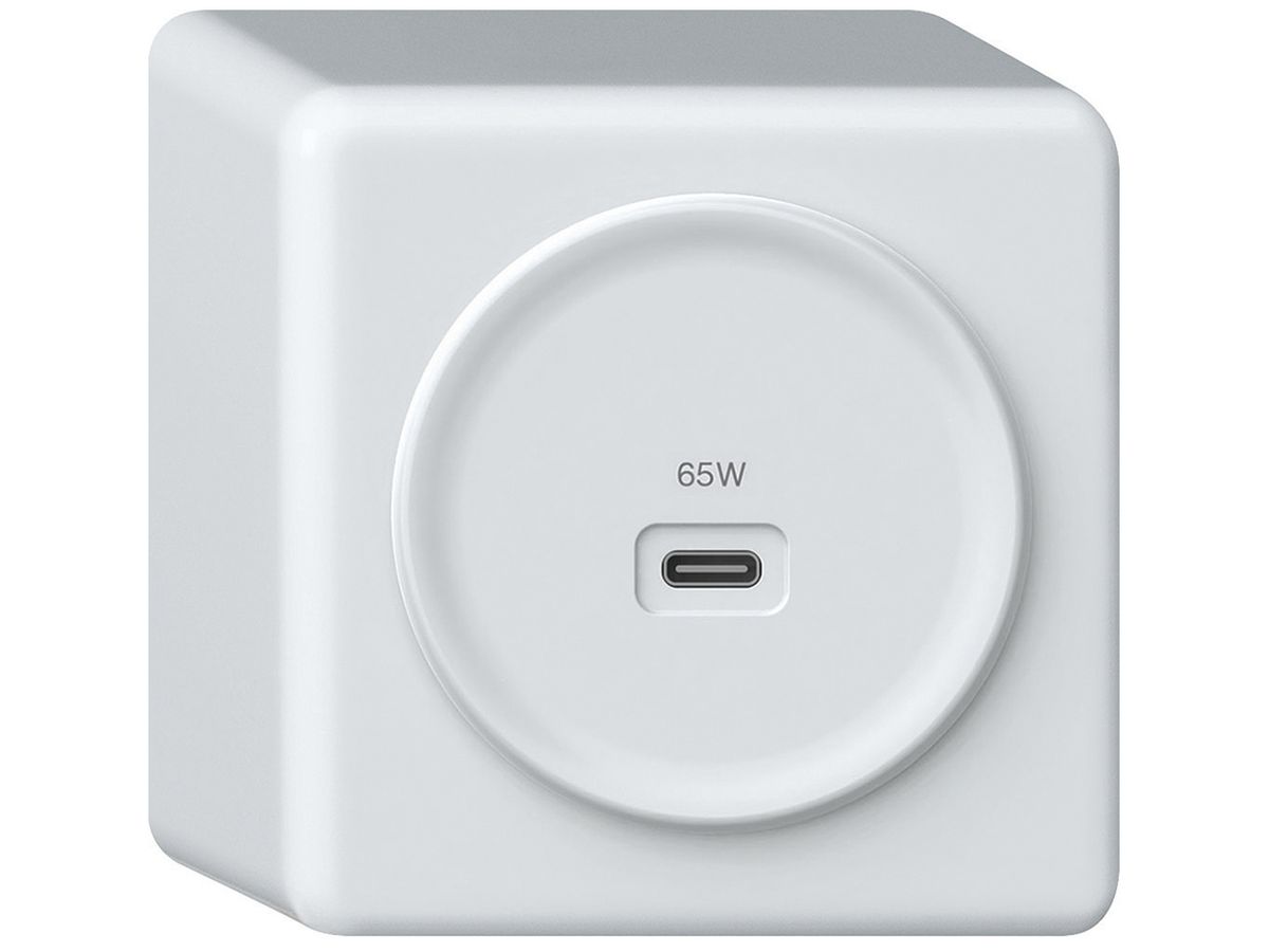 AP-USB-Ladesteckdose origin 1×USB-C 3250mA 20V weiss