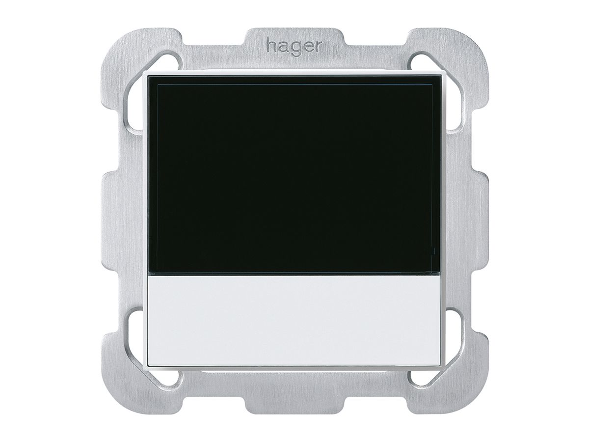 UP-Raumtemperaturregler Hager basico B KNX weiss