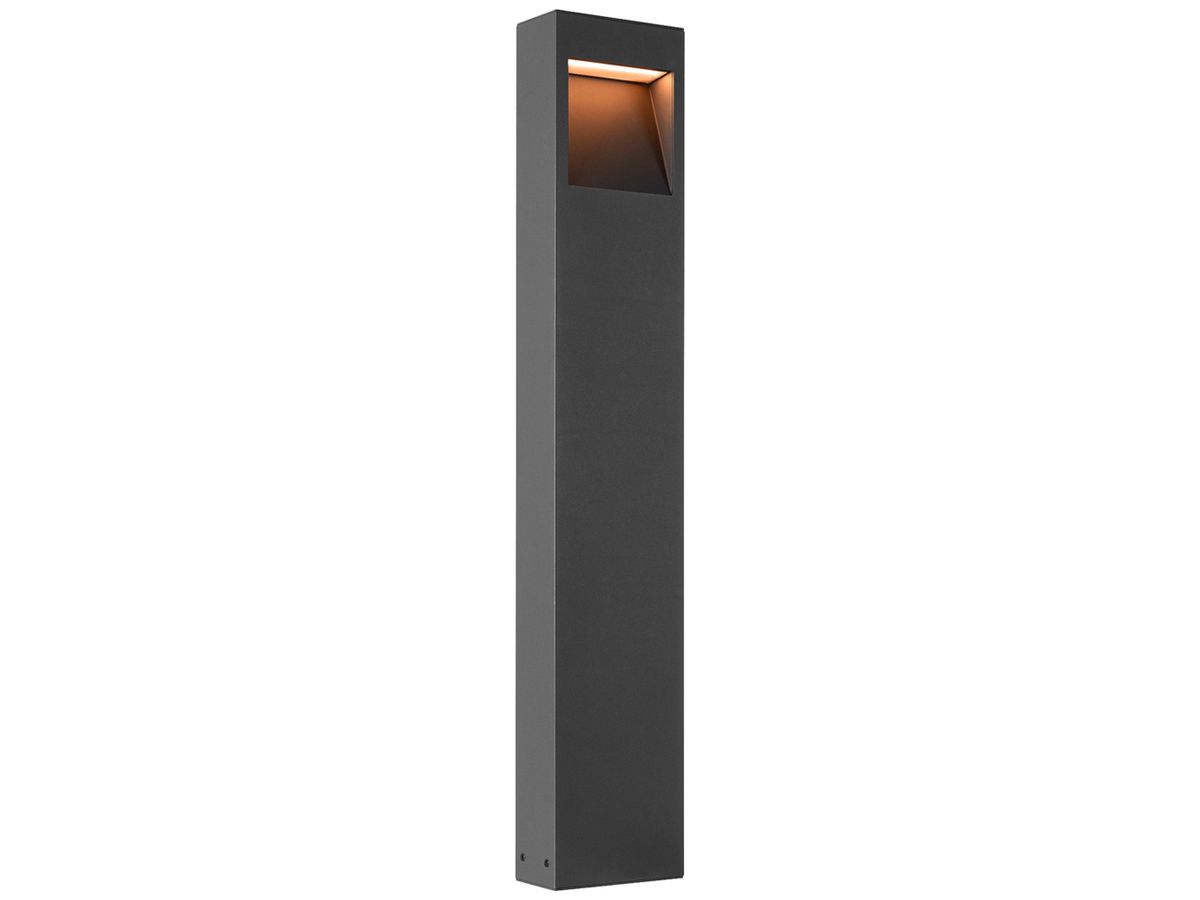 LED-Wegeleuchte SLV QUAD PRO 90 14W 450lm 2200K IP65 160×80×900mm anthrazit