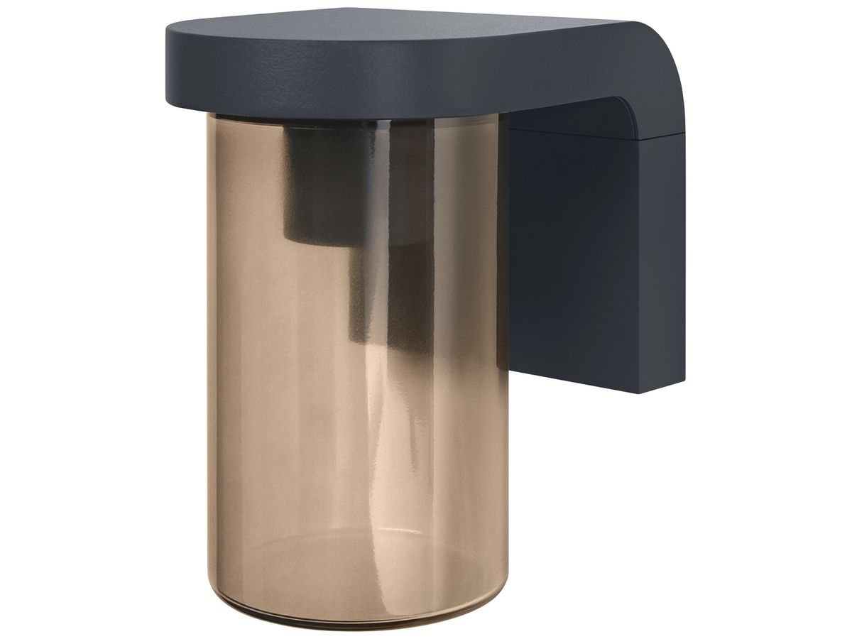 Wandleuchte LDV ENDURA CLASSIC CASCADE WALL E27 amber Aluminium anthrazit