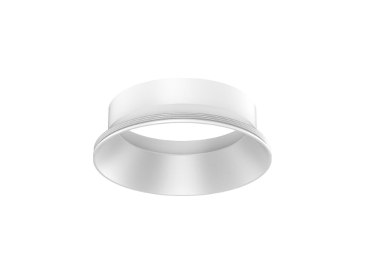 Dekorring DOTLUX für LED-Leuchte SLIMvario, Ø78×24mm, Aluminium, weiss