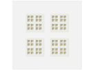 LED-Panelleuchte SLV PAVANNO 22W 3620lm 3000…4000K WB DALI 620×620×20mm ws