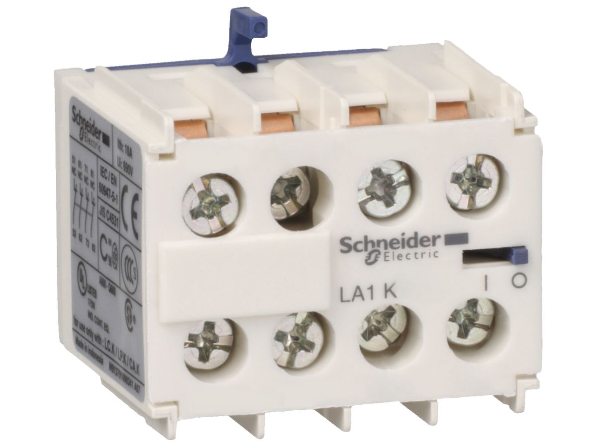 Hilfskontaktblock Schneider Electric LA1 4Ö