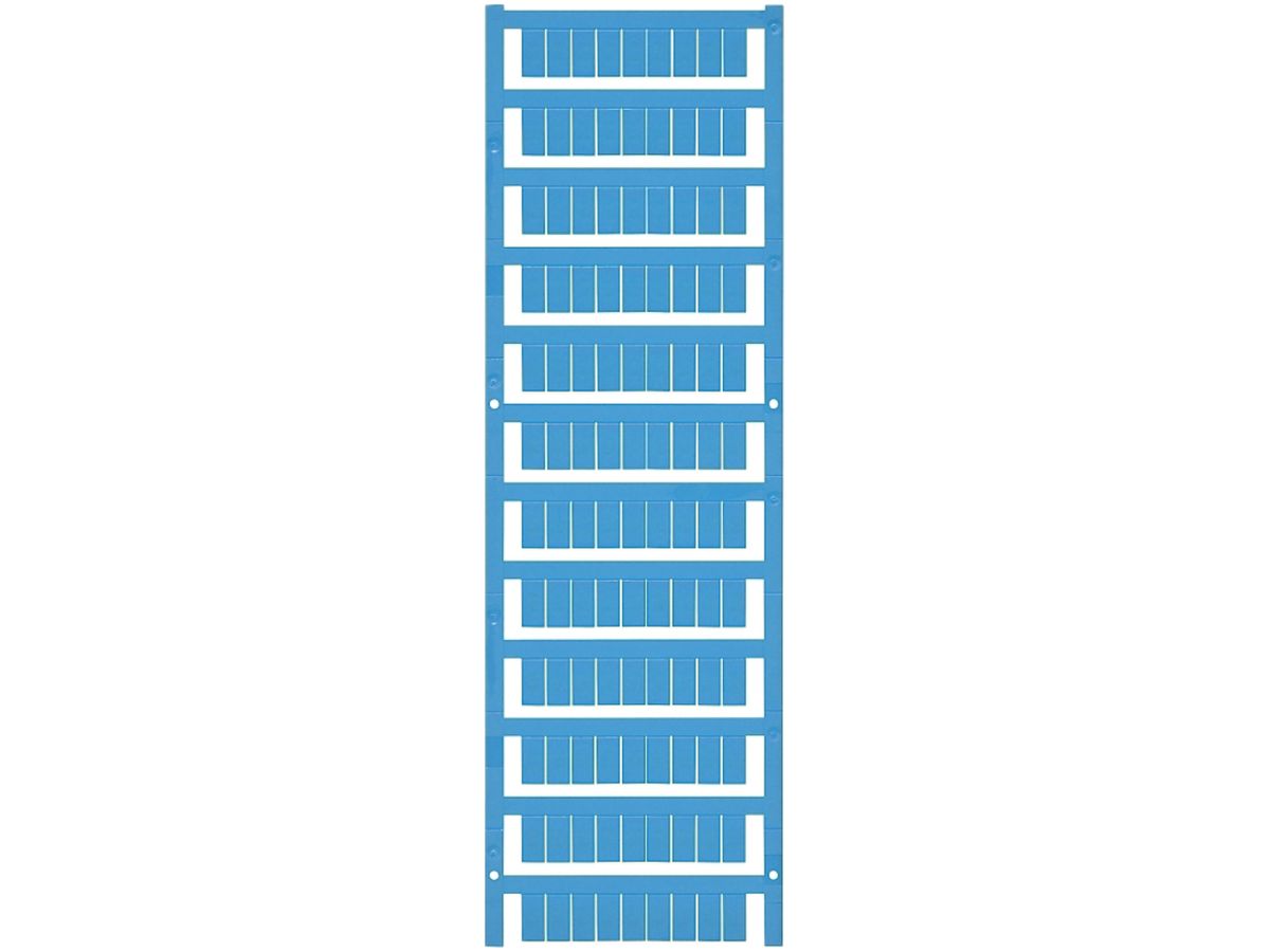 Klemmenmarkierer Weidmüller MultiCard WS 12×6.5mm PA66 blau