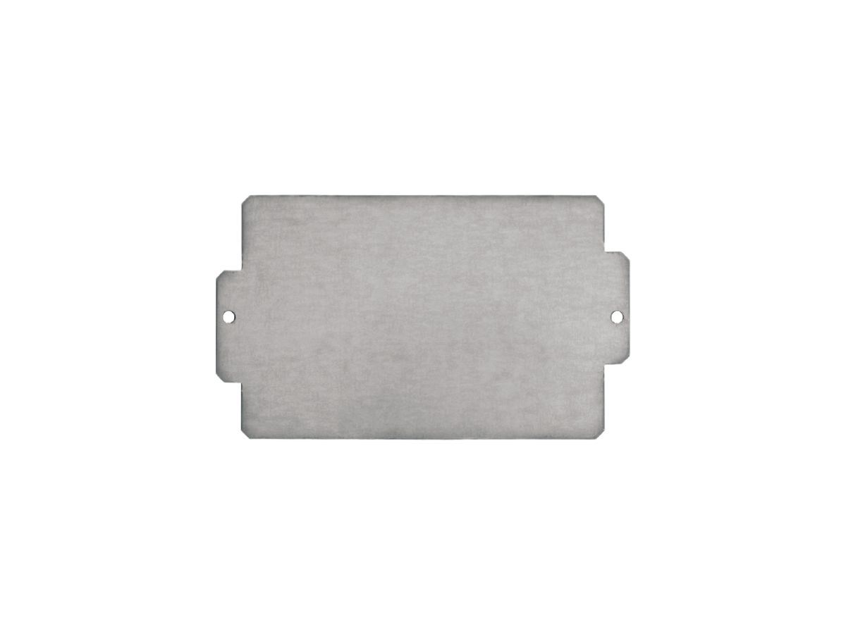 Montageplatte Weidmüller MOPL K5 110×150×2mm Stahlblech verzinkt