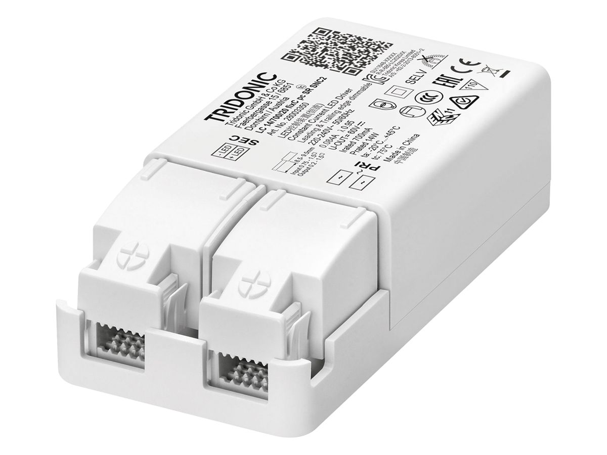 LED-Konverter Tridonic LC fixC pc SR SNC2 14W 700mA 101.5×49×29mm