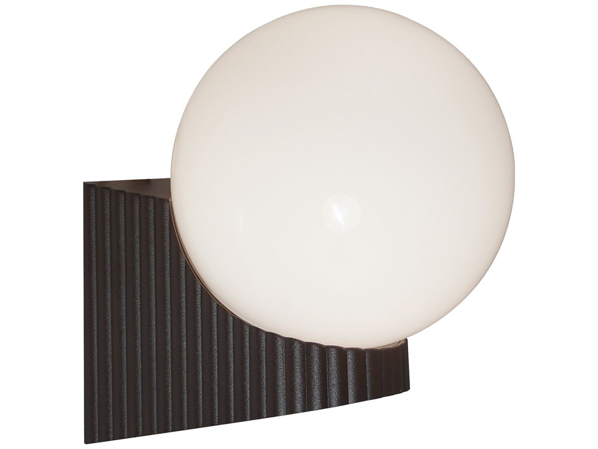 Wandleuchte Nordlux Hayley 1×E27 25W IP44 191×150mm braun