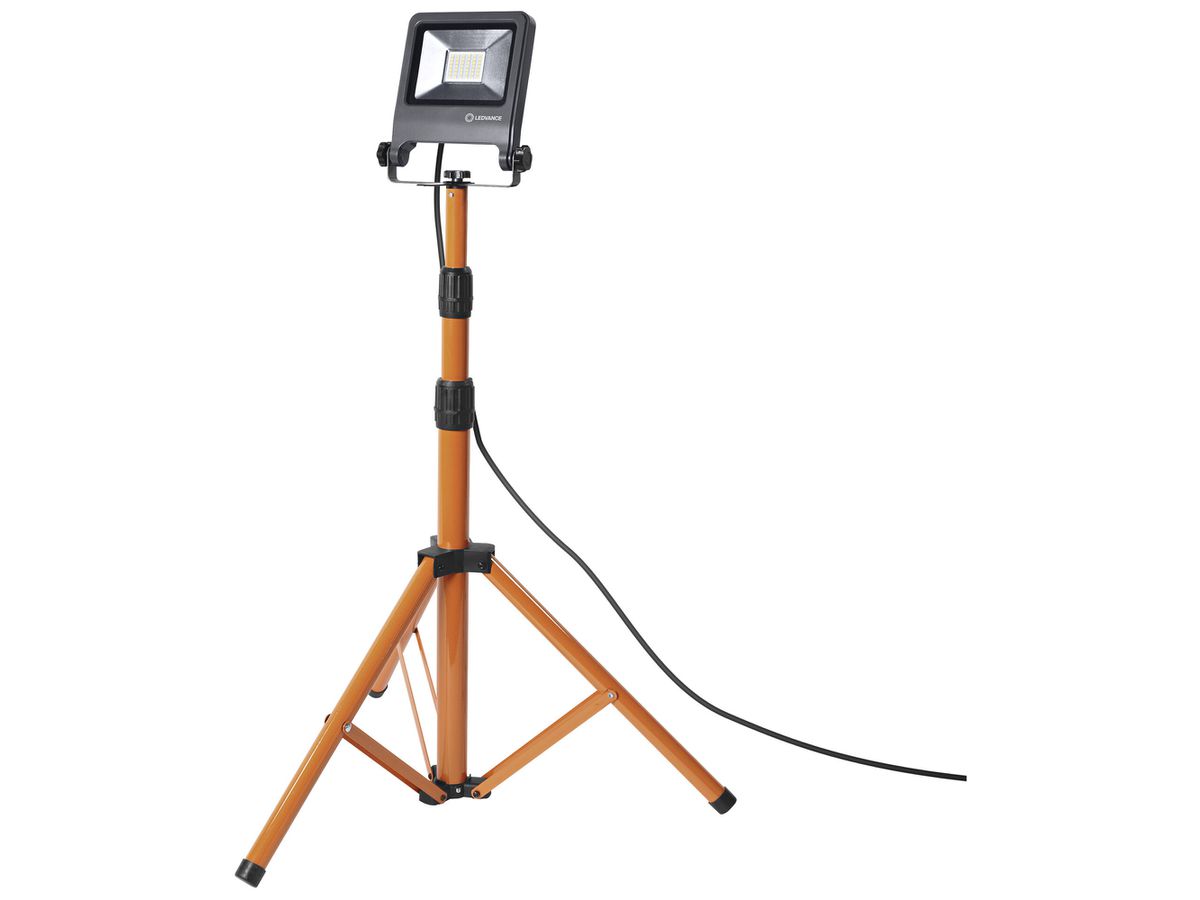 LED-Strahler LEDVANCE WORKLIGHT TRIPOD 1×30W 1×2700lm 4000K IP65 VWB