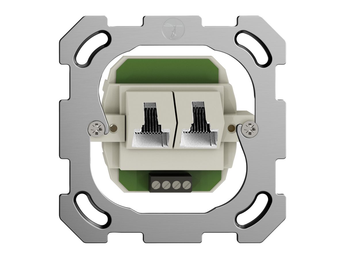 UP-Dose 2×RJ45/u 4P getr. FH ITplus