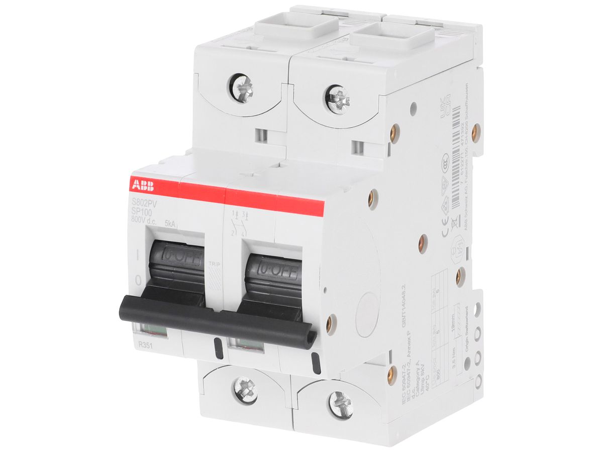 Leitungsschutzschalter SMISSLINE TP S 2×32A D 10kA