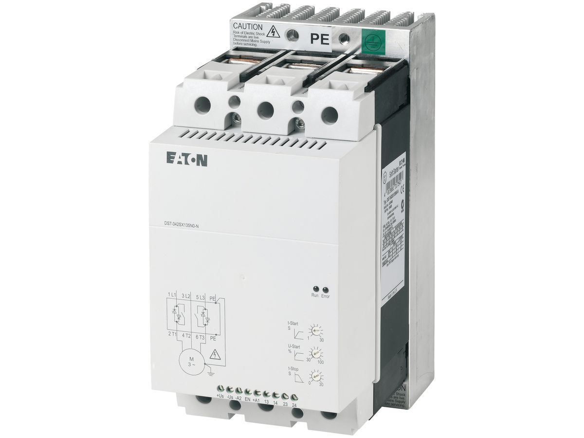 Softstarter Eaton DS7 135A 3L 200…480VAC, 24VAC/DC