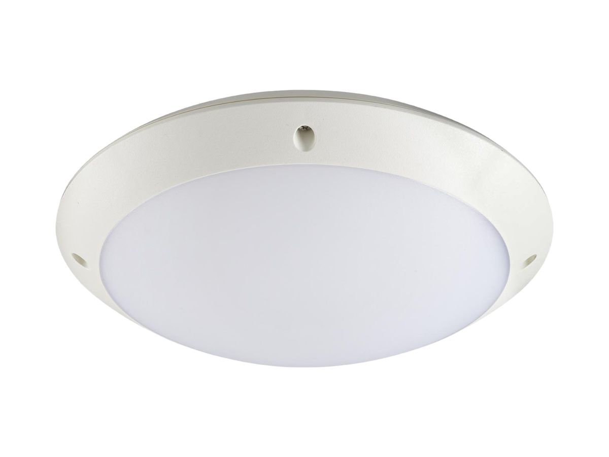 LED-Decken-/Wandleuchte START SURFACE HF-Sens 12W 1100lm 4000K IP66 IK10 weiss