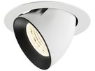 LED-Downlight SLV NUMINOS GIMBLE XL 24W 3800lm 4000K WB DALI Ø175 ws/sz
