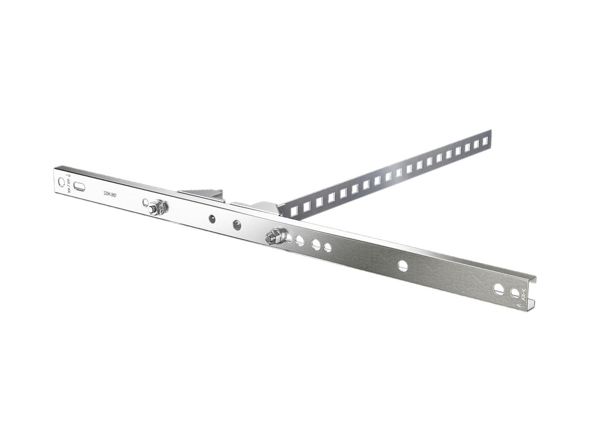 Mastbefestigung Rittal KX, für AX/KX/CS, Mast-Ø40…170mm/50×50…150×150mm