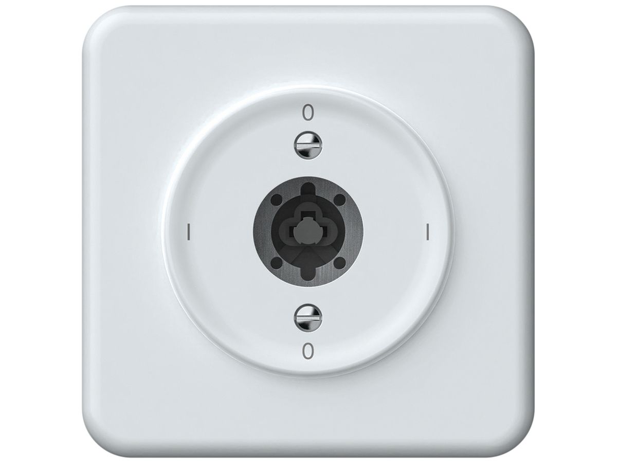 UP-Schlüsselschalter origin Ausschalter 0/3L 16A 250V 0-I-0-I 92×92mm weiss