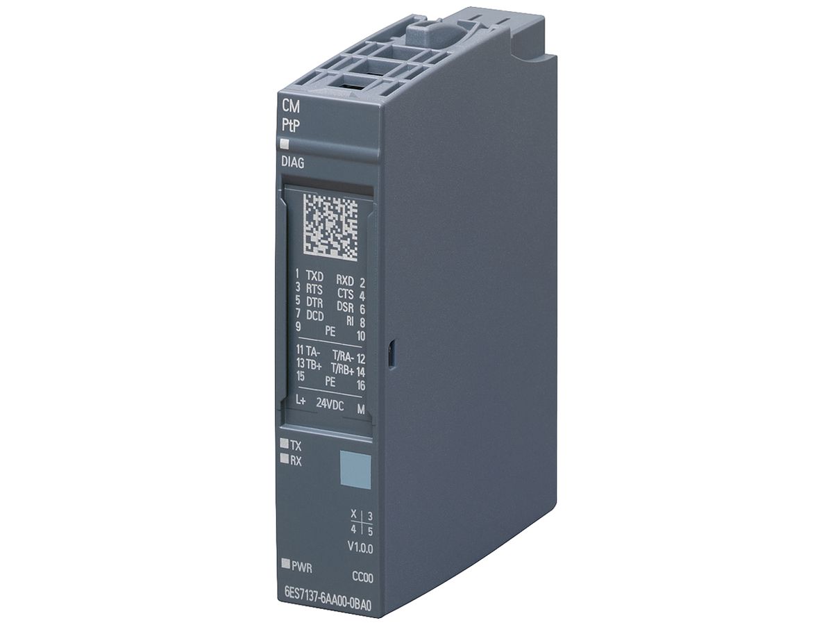 SPS-Kommunikationsmodul Siemens SIMATIC ET200SP CM PtP RS-232/RS-485 A0