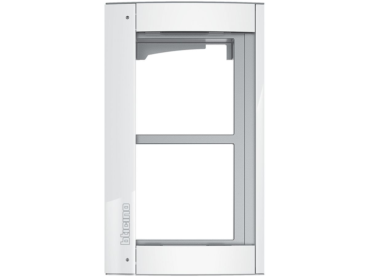 Abdeckrahmen+Träger Sfera für 2 Module weiss