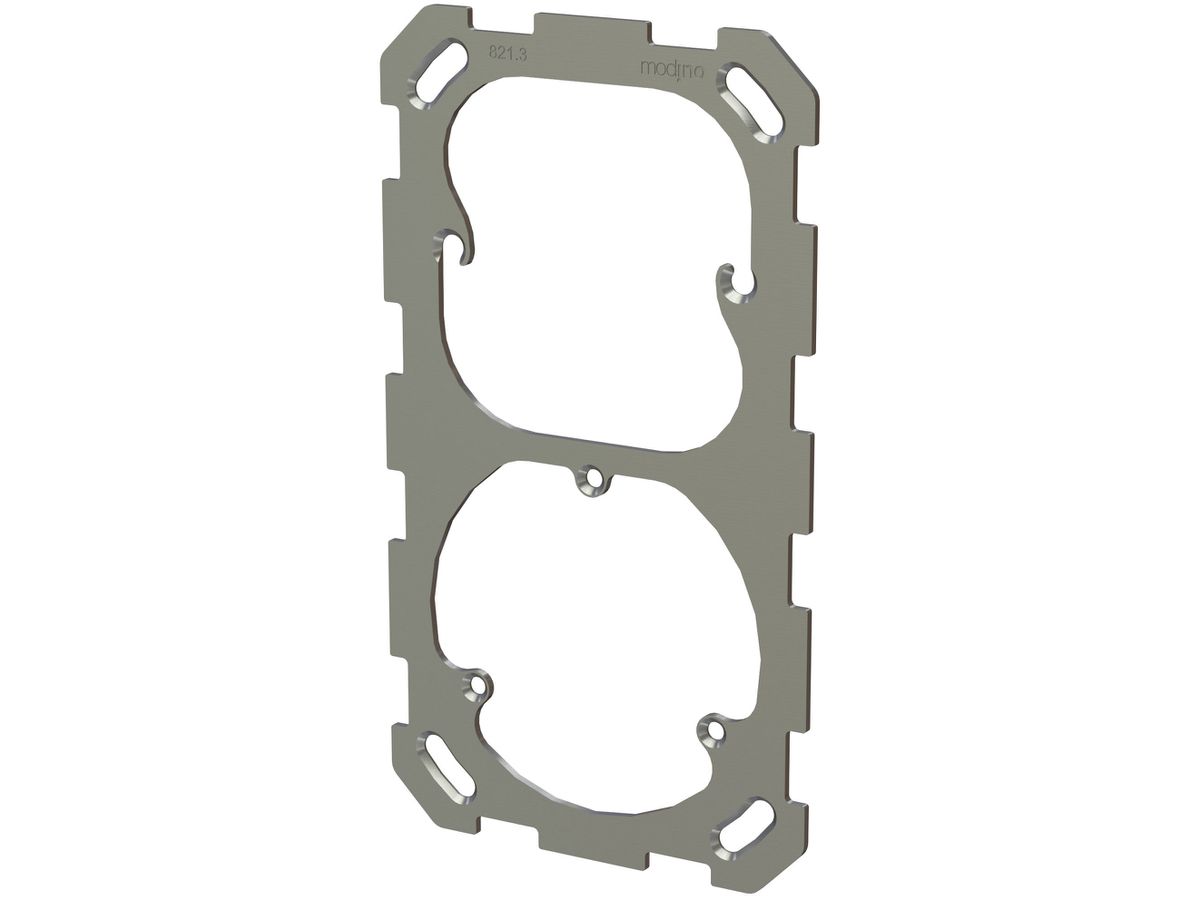 Befestigungsplatte MH priamos 2×1 für Dreifachsteckdose