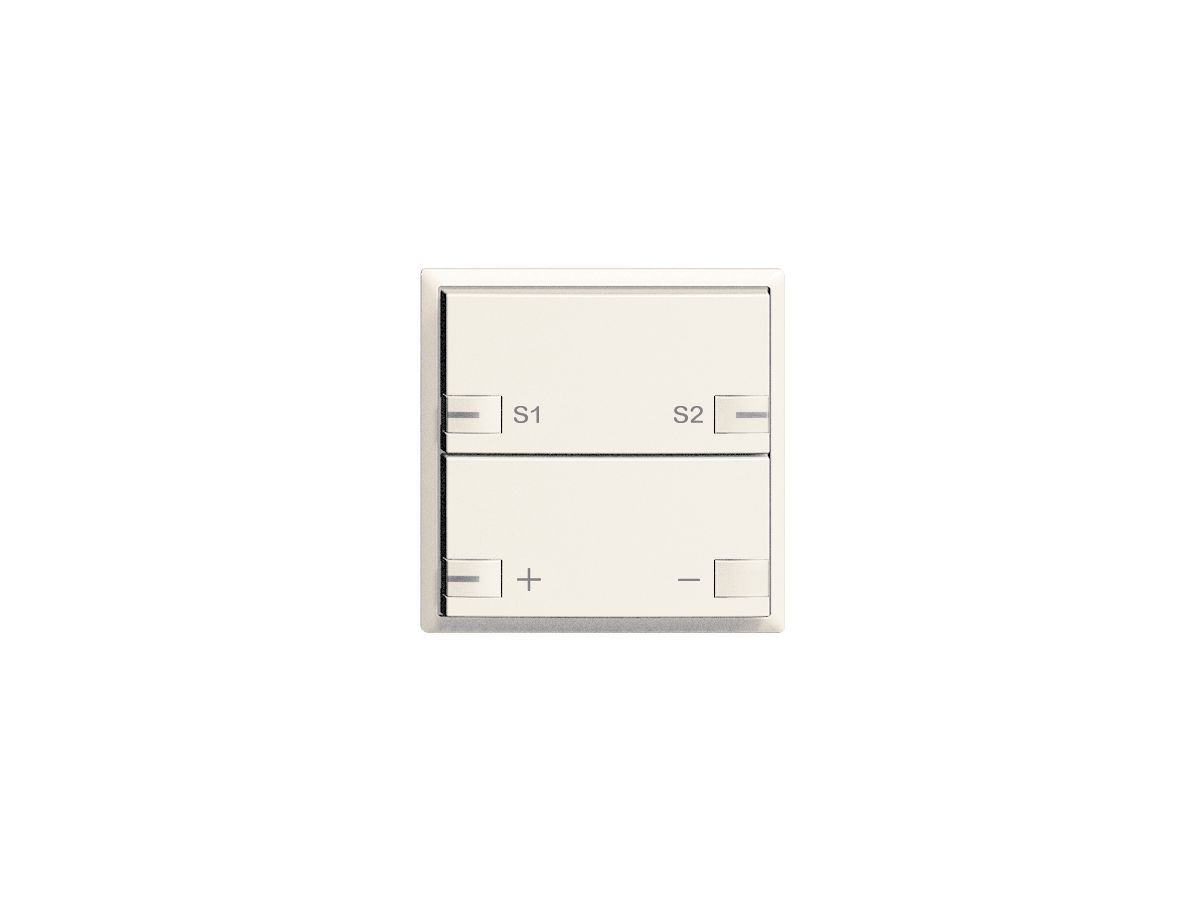 Dimmer ZEP 1K/2T 1…10V mit LED EDIZIOdue weiss