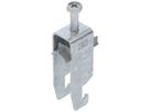 Schnellverleger BET 2056 U-Fuss Kunststoff 12…16mm 2×Kabel Stahl tfZn