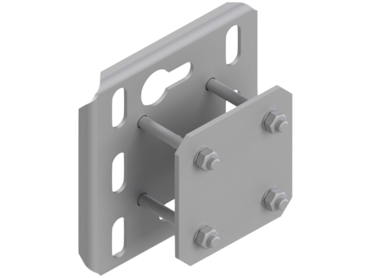 Montageplatte Lanz 150×150×50mm verzinkt
