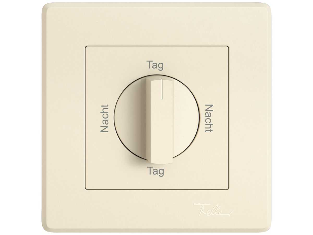 UP-Montageset EDIZIO.liv SNAPFIX® f.Drehschalter m.Griff Nacht-Tag-Nacht-Tag cr