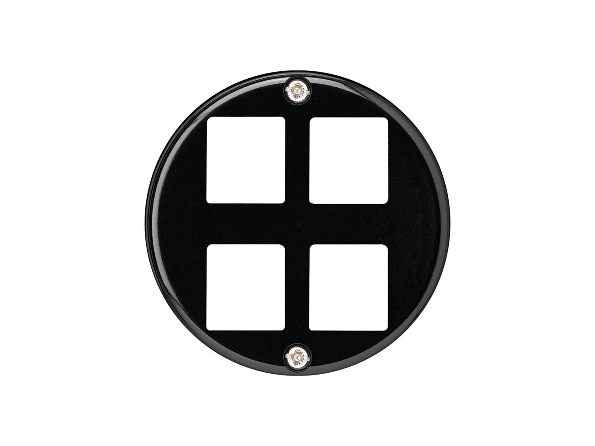 UP-Montageset HMS basico A für 4 Module schwarz