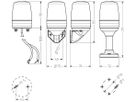 Rohrbasis Auer Signal PMR 100mm IP67 für P-Serie
