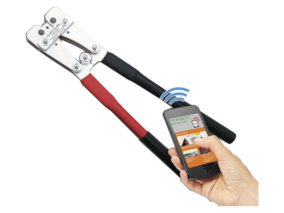 Handpresswerkzeug Intercable MPD50SNFC, 6…50mm²