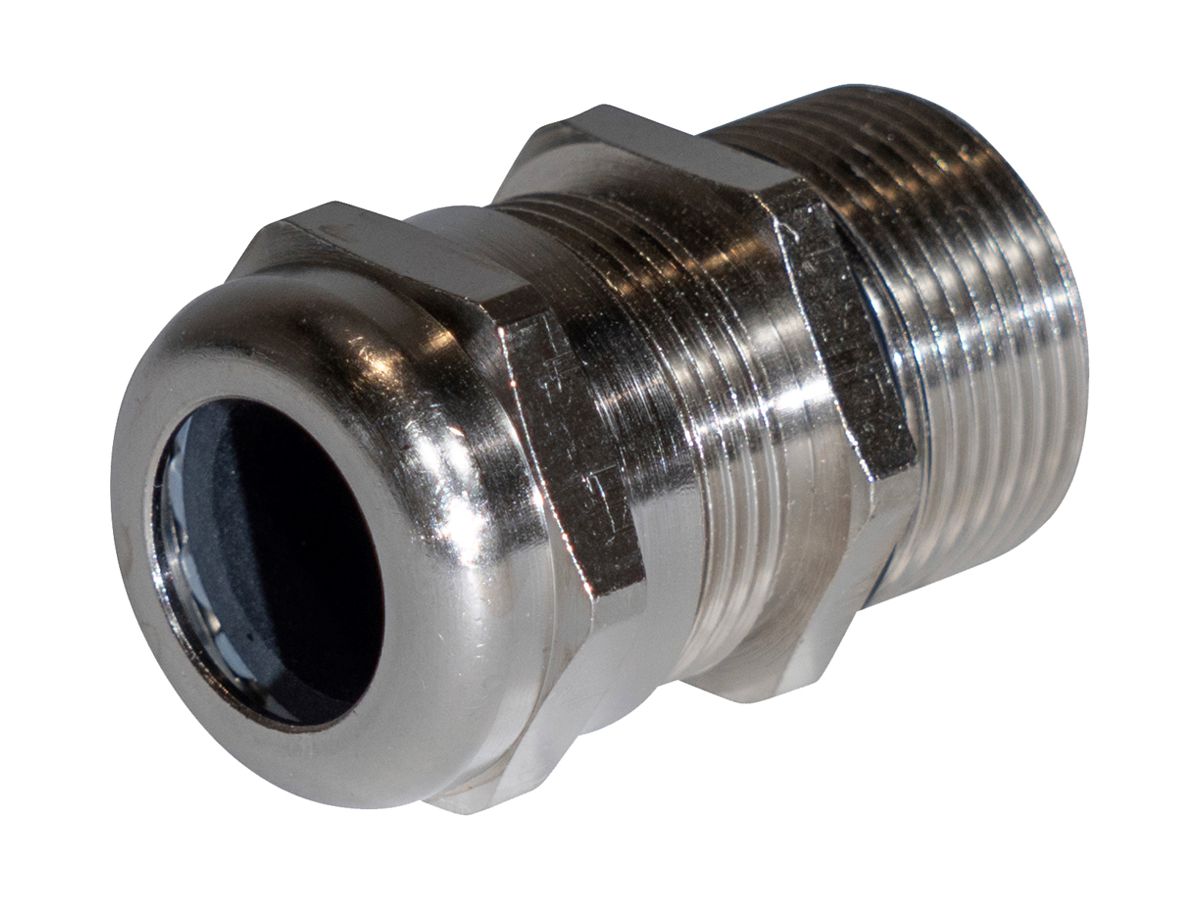 Kabelverschraubung PLICA-TEC, M40 für Kabel Ø10…22mm 15mm Me vernickelt IP68